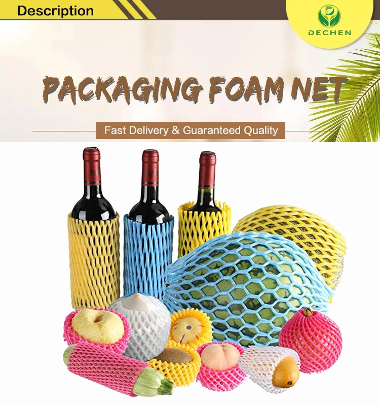 Watermelon Tubular Mesh Sleeve EPE Bottle Foam Net