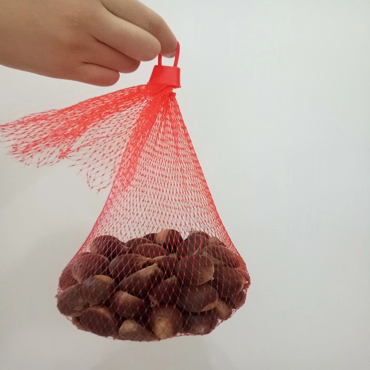 Solid Reusable Mesh Produce Bags, PE Woven Mesh Bags for Fruit / Vegetable Mesh Net Bag Mesh Bags