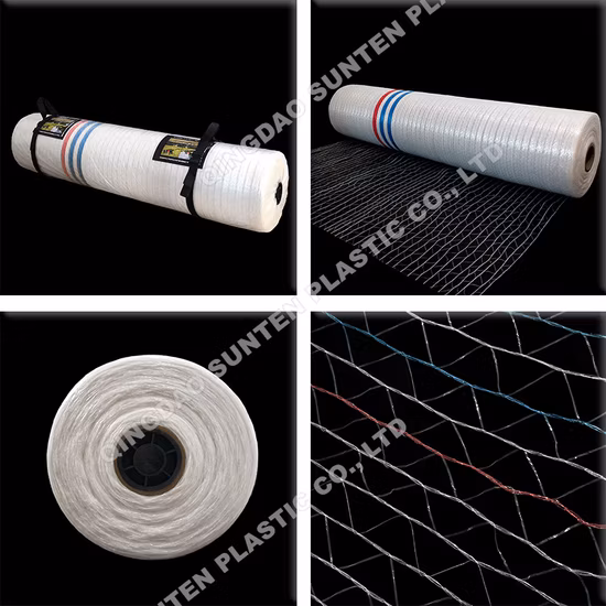 Pellicola per rete per balle resistente alla perforazione/pellicola per rete per balle estensibile